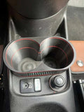 Fiat 500 Abarth Dual Cup Holder 2009–2017 Centre Console Insert