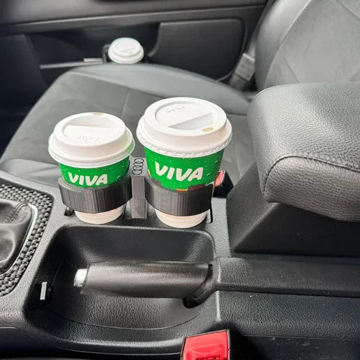 Audi A4 B6 B7 & A3 8P Dual Cup Holder Front Centre Console Insert