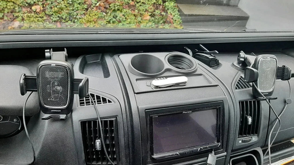 Jumper Ducato Dual Dashboard Cupholder for Citroen Jumper & Fiat Ducato