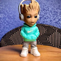 Baby Groot Urban vibes 3D figure groot figurine 31CM