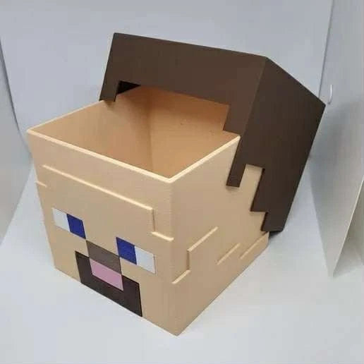 Mine-craft Steve Character Inspired Money Box For mine-craft Fans