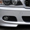 BMW E46 M PACK M3 Fog Light Mesh Covers – Front Bumper Grilles