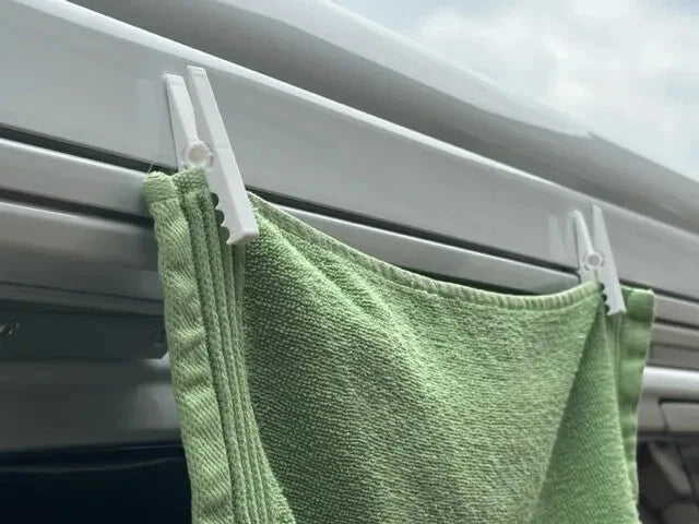 campervan Clamp for camper / caravan awning clothes peg for awning on camper van