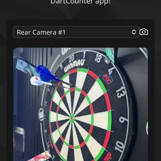Darts Phone Holder Target Omni / Corona / Winmau Plasma Phone Ring Mount