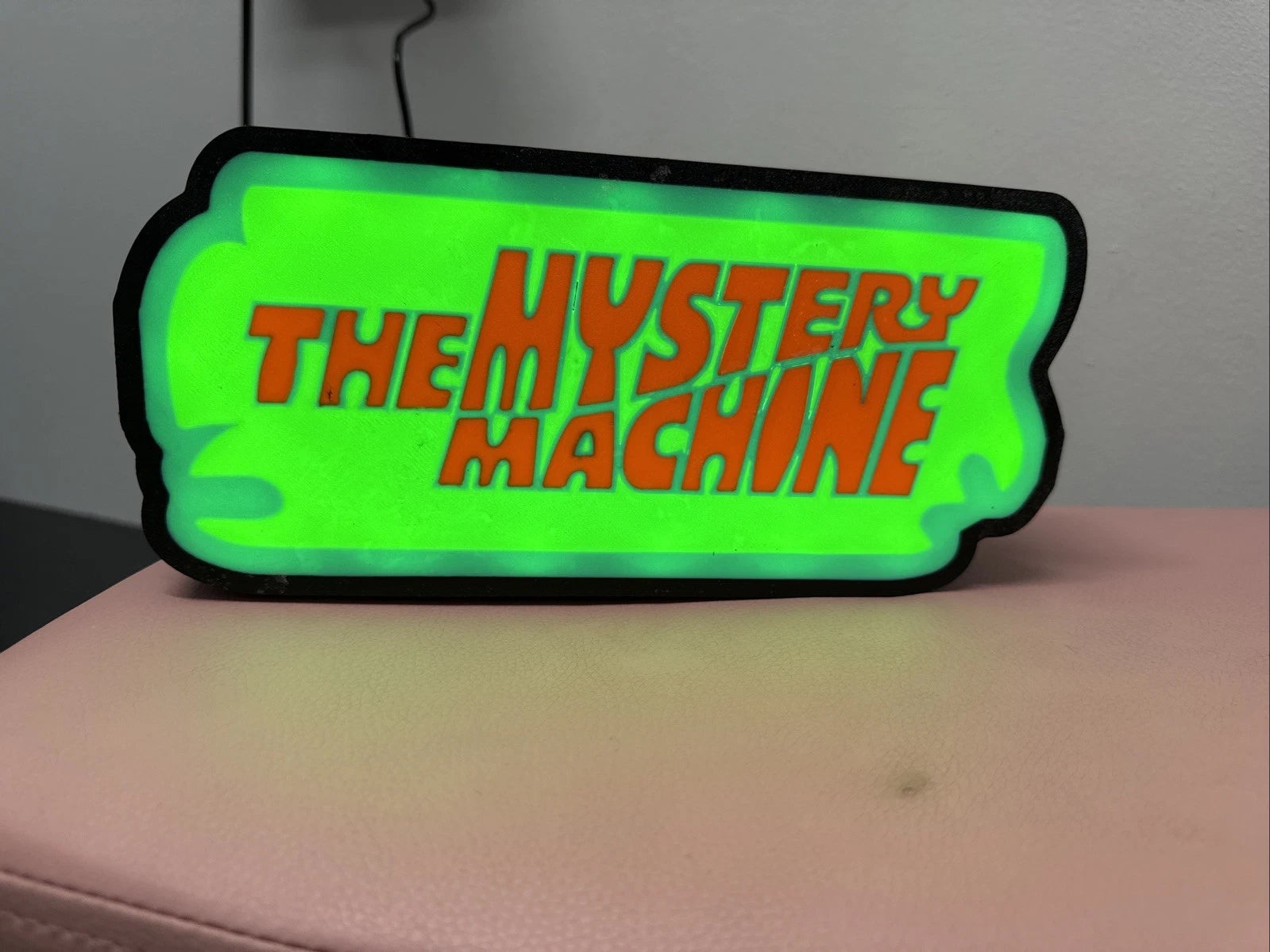 Scooby Doo Mystery Machine Scooby Doo Lightbox Lamp Sign