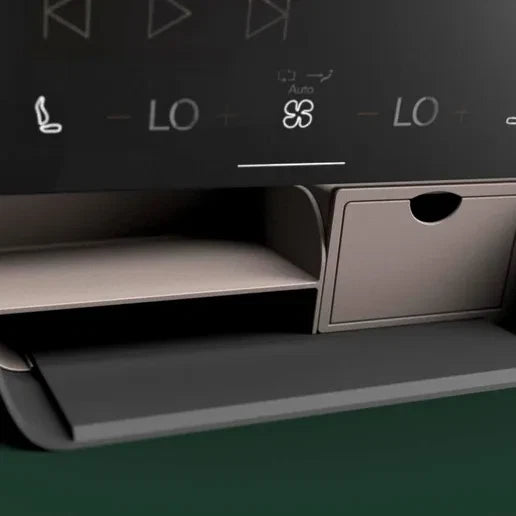 Polestar 2 Glovebox Center Shelf with Trash Bin & Storage Tray –Interior upgrade