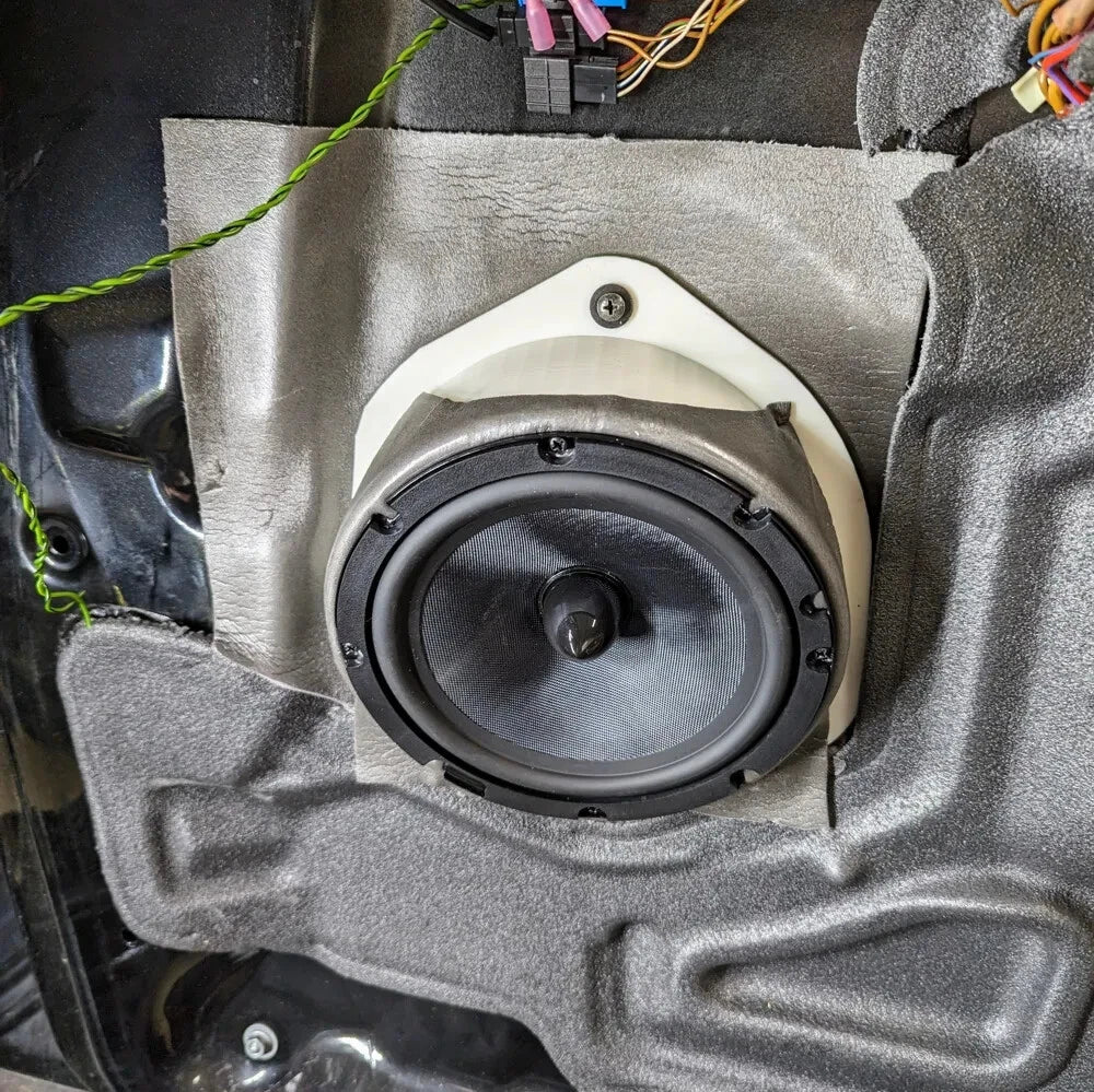 BMW X5 E53 front door 6.5"x2 speaker adapters for bmw x5 e53
