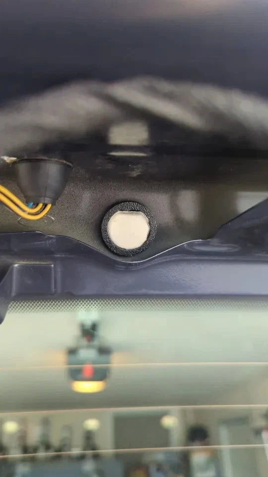 Ford Fiesta Mk7 JA8 Rear Wiper Delete / Plug 3D Printed Black Plastic