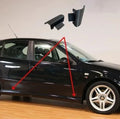Seat Leon 1M Front and rear heel jack covers for side skirt on seat leon 1m