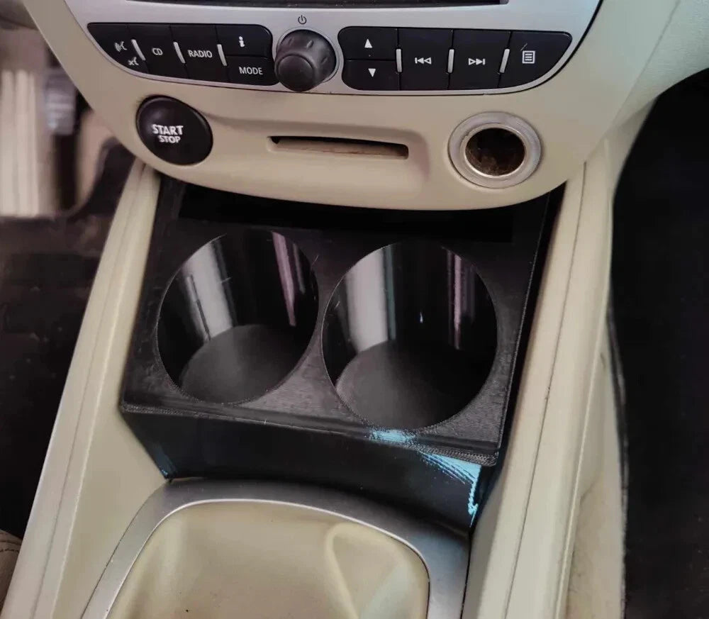 Renault Megane 3 dual center cupholder
