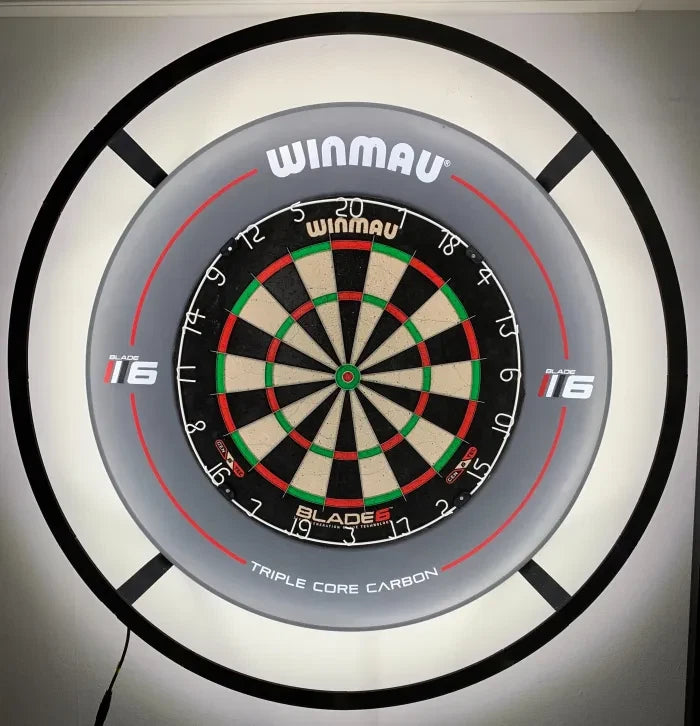 3D Printed Dartboard Lighting Ring Mount wall mounted