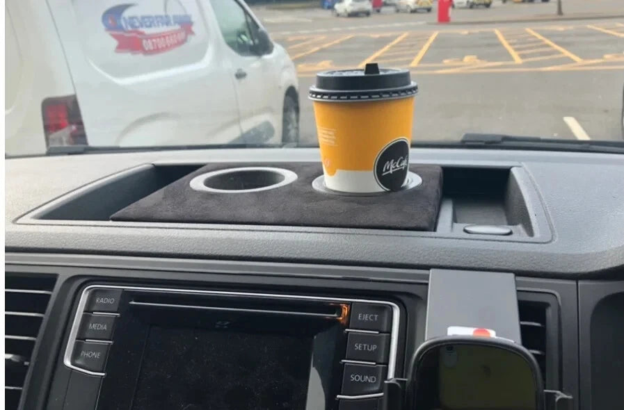 VW T6 Dual Cup Holder for top dash for volkswagon t6